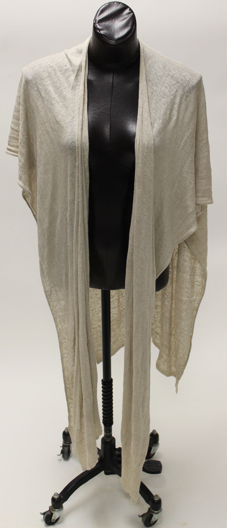 Long Open Front Cardigan